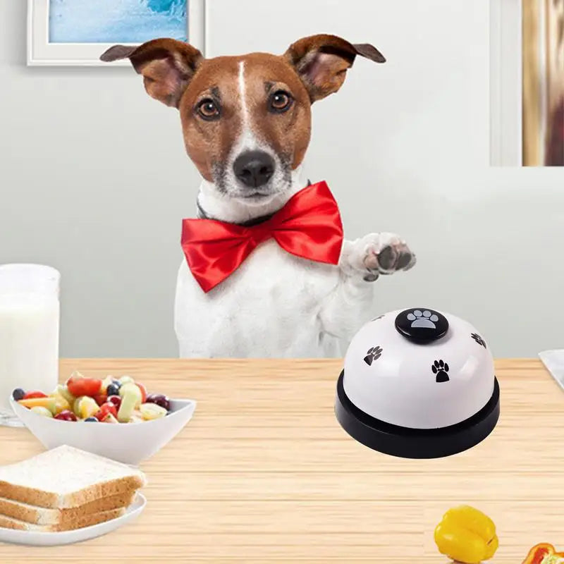 Dog Training Bell Dog Puppy Pet Potty Training Bells Call Bell Dog Cat Door Bell Tell Bell with Non-Skid Base Restaurant School